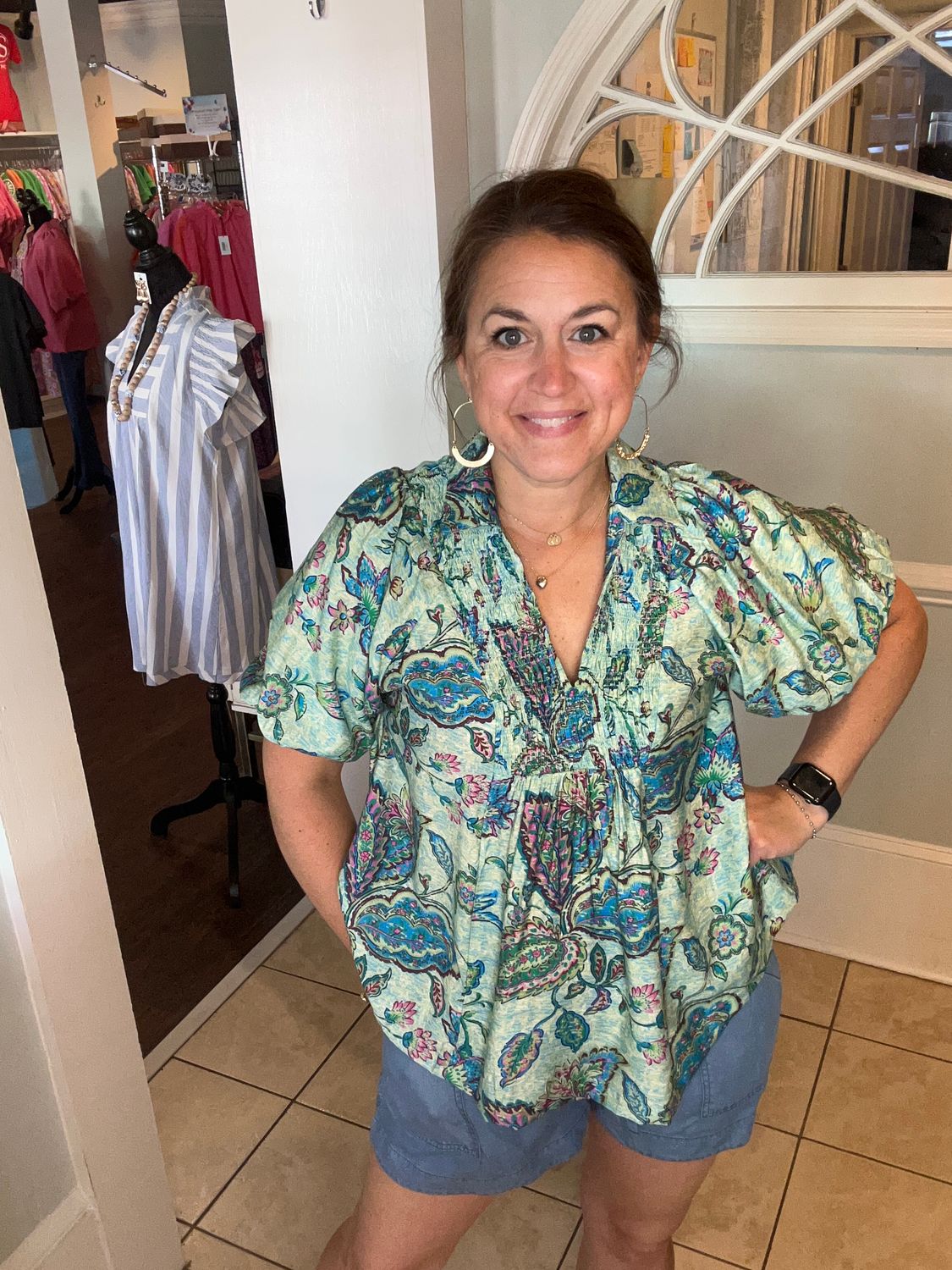 Paisley Top, Blue Mix