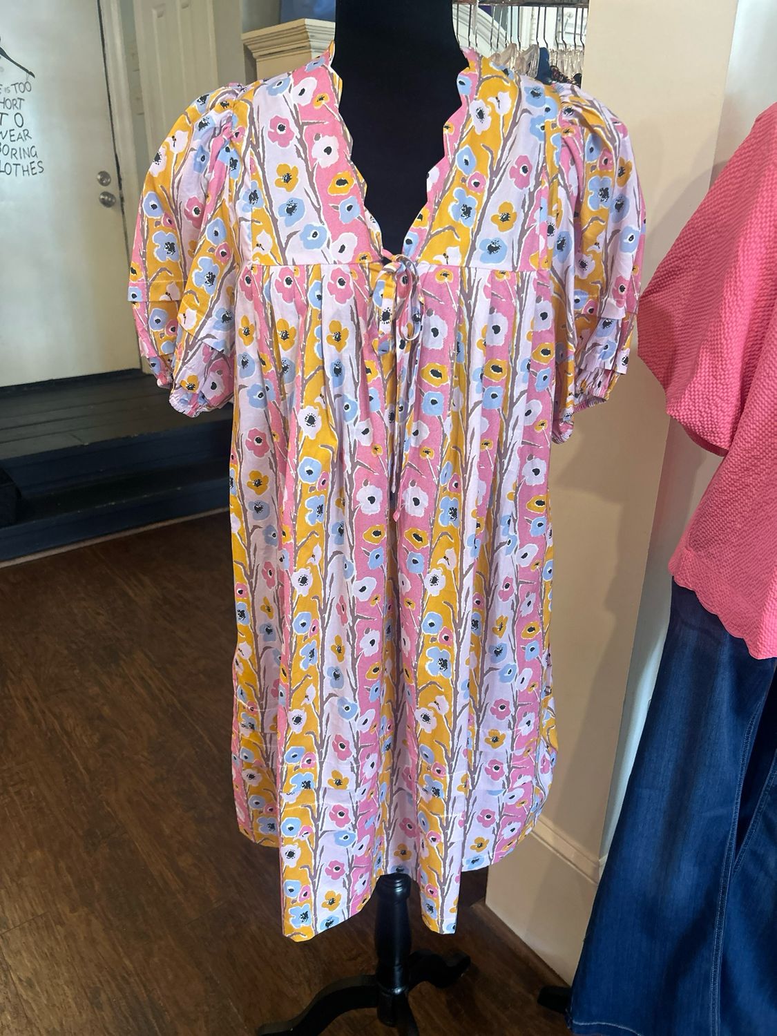 Beck Dress, Pink Mix