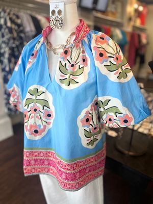 Floral Print Blouse