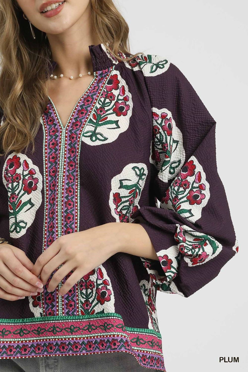 Margie Top, Plum