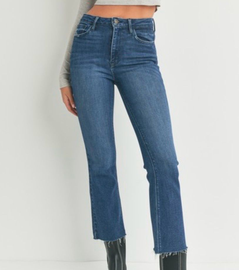 Just Black Tonal Crop Flare, Dark