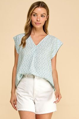 Pastel Geometric Top