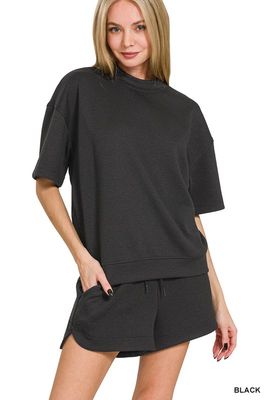 Scuba Shorts Set, Black