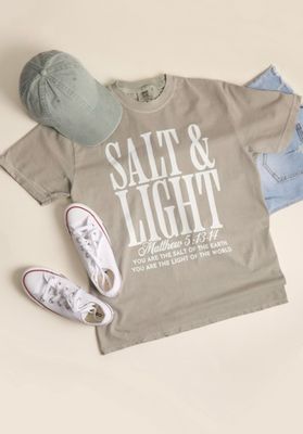 Salt and Light Tee, Sandstone