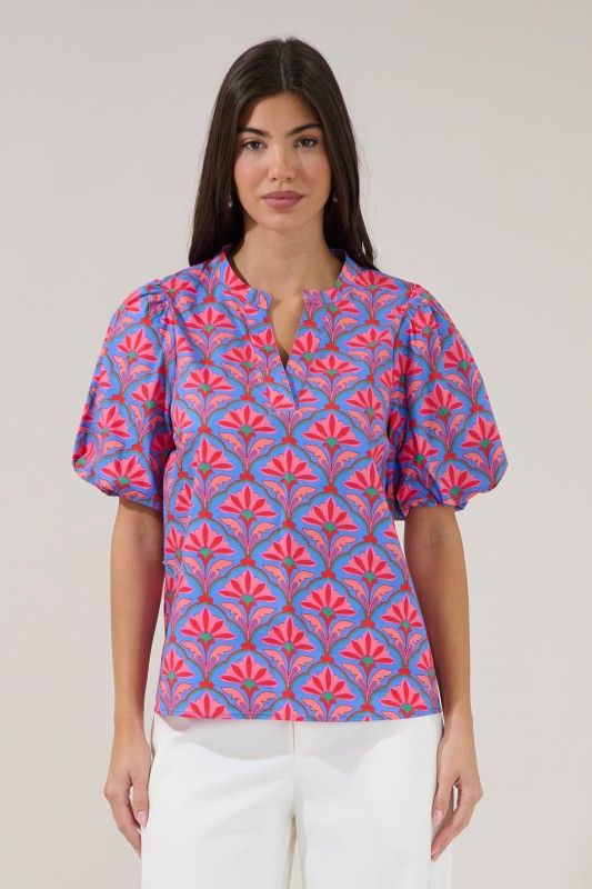 Sugarlips Jolene Top, Floral
