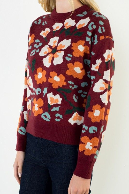 THML Autumn Bloom Sweater