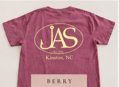 JAS Fall Tees, Berry