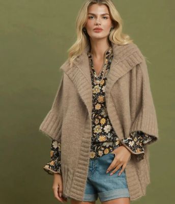The Fireside Knit Cardigan, Oatmeal