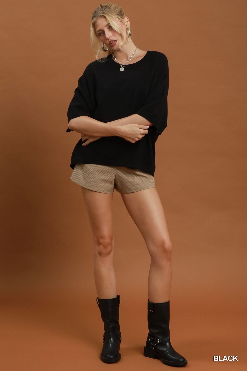 The Everyday Ease Sweater, Black