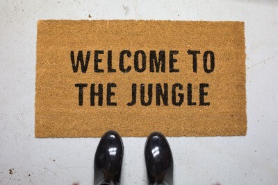Welcome to the Jungle Doormat
