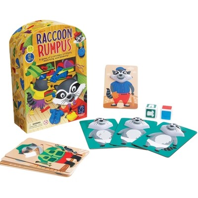 Raccoon Rumpus™ - Juego de observación y asociación de colores