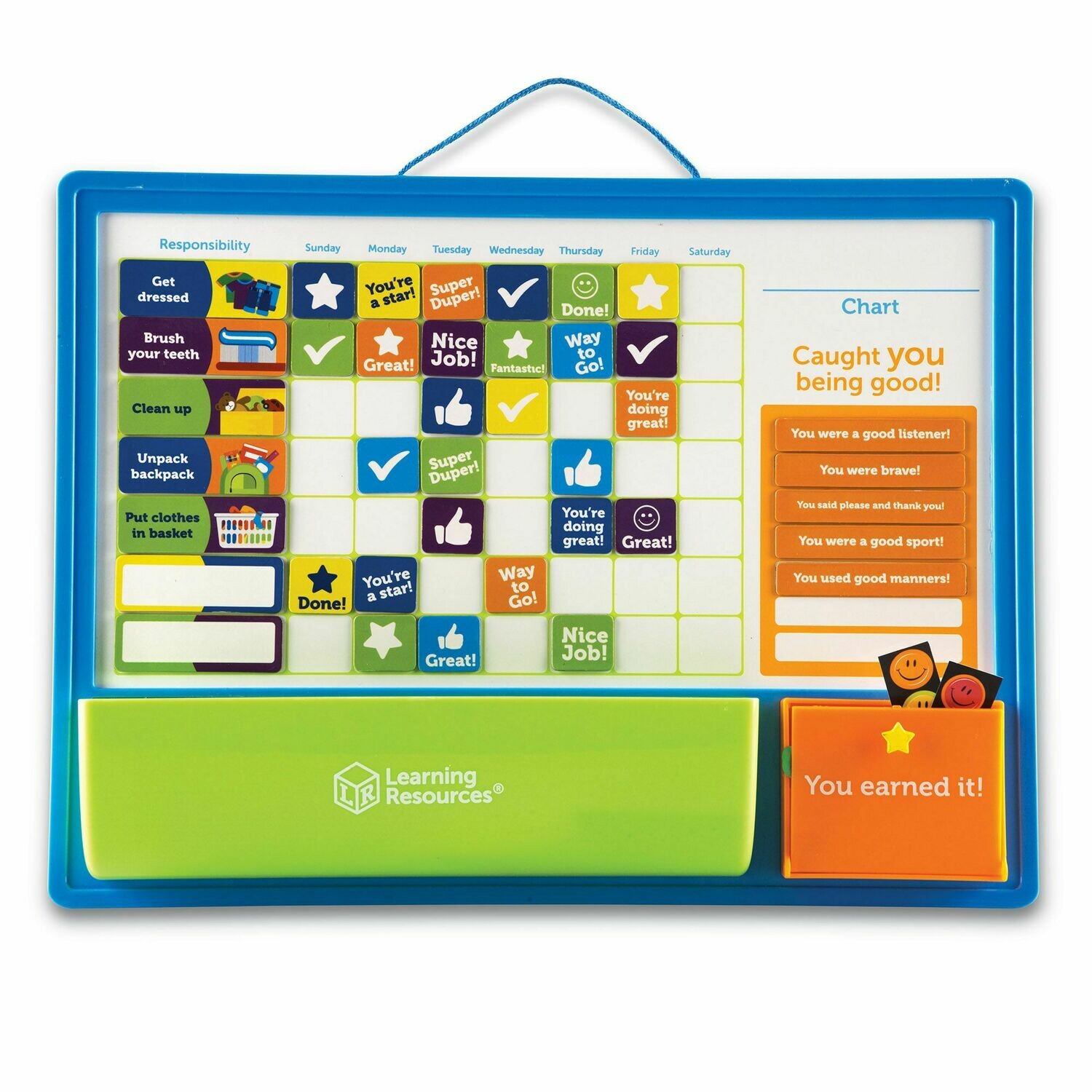 Good Job Reward Chart - Tablero de responsabilidad y orden.