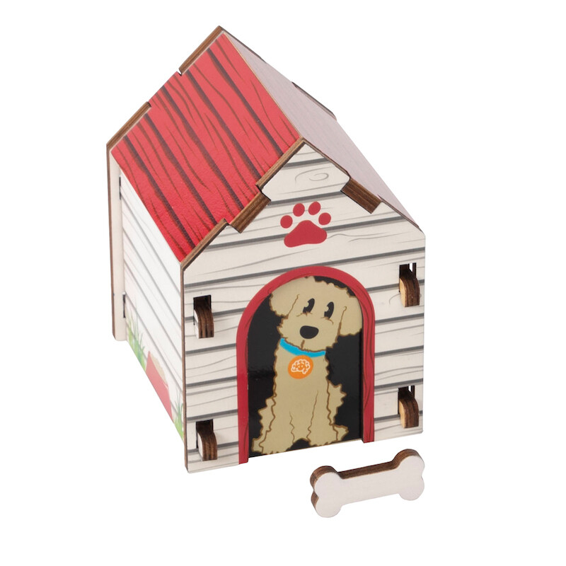Build It Dog House/ Rompecabezas 3d Casita De Perro