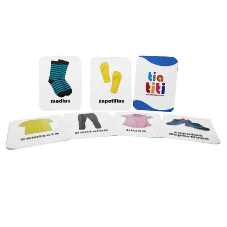 Flashcards de Ropa