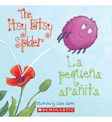 The Itsy Bitsy Spider / La pequeña arañita - Libro bilingue