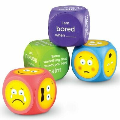 SOFT FOAM EMOJI CUBE - Cubos de emoji para trabajar inteligencia emocional