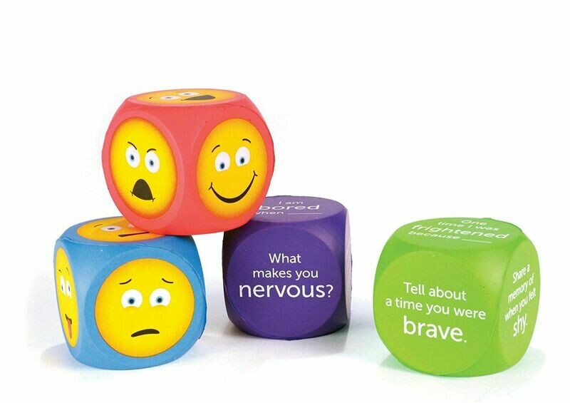 Soft Foam Emoji Cube - Cubos de emoji para trabajar inteligencia emocional