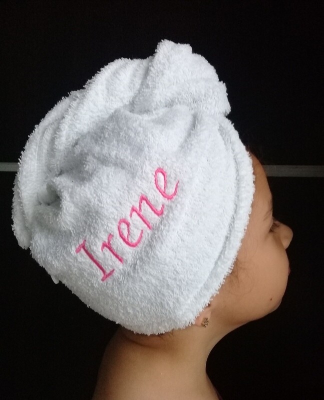 Toalla Turbante Personalizada
