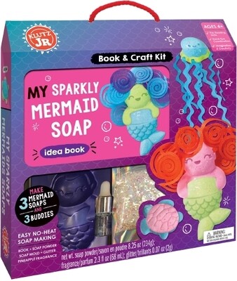 My Sparkly Mermaid Soap - Libro para hacer jabones de sirenita con materiales
