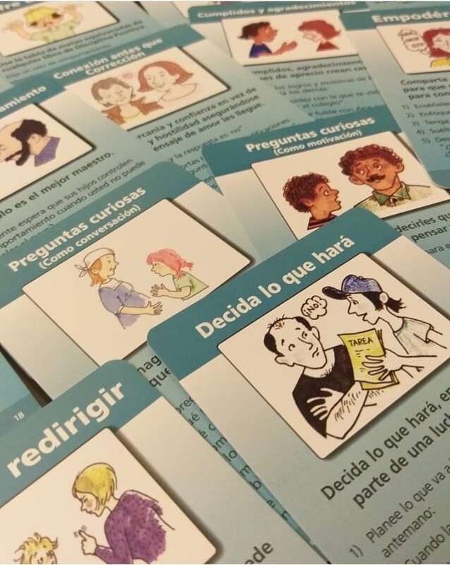 Tarjetas de Herramientas de Disciplina Positiva para la Crianza