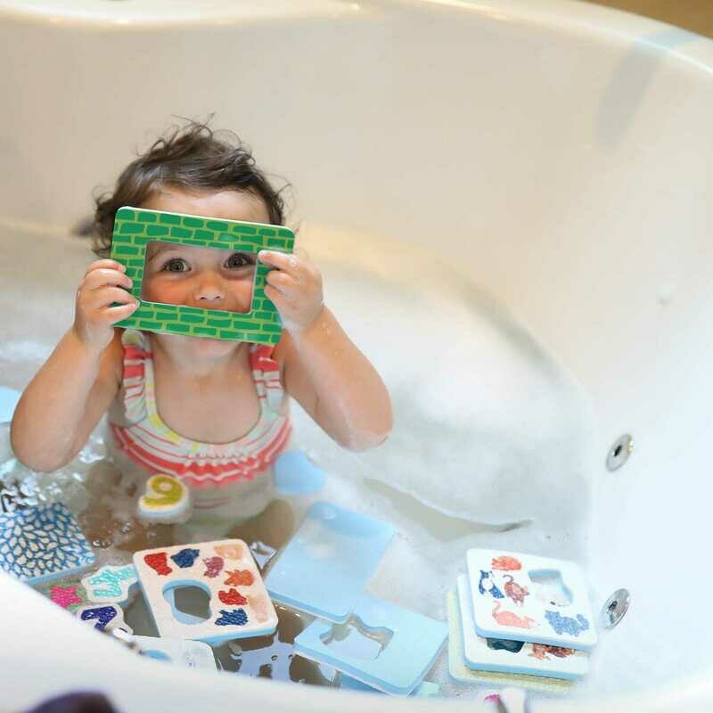 Bright Basics 123 Tubbies - Juego para bañera