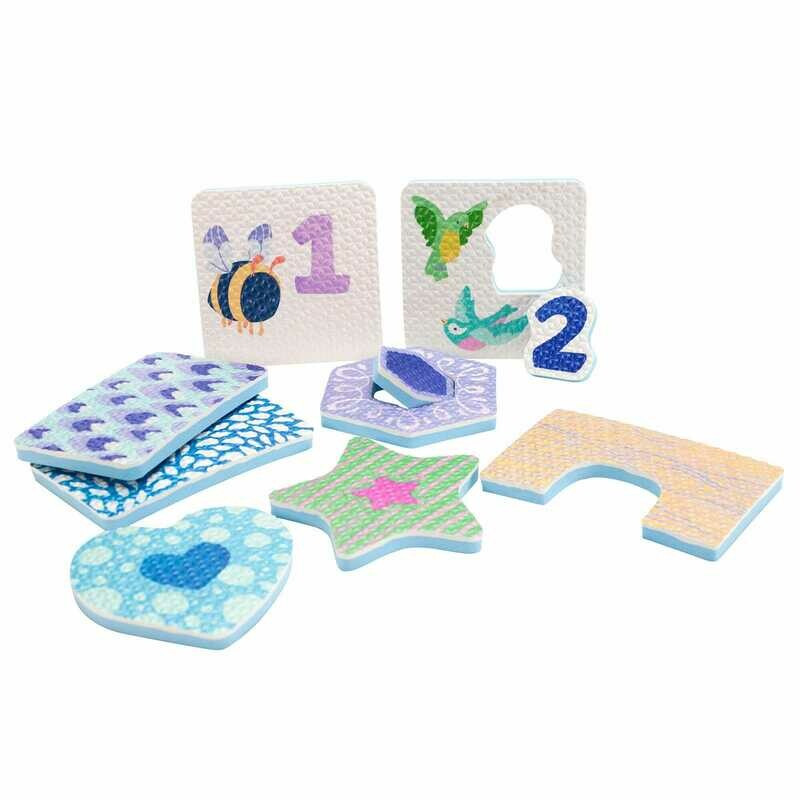 Bright Basics 123 Tubbies - Juego para bañera
