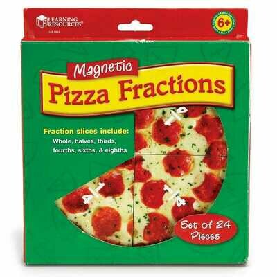Fracciones de pizza magnetica - Magnetic Pizza Fractions