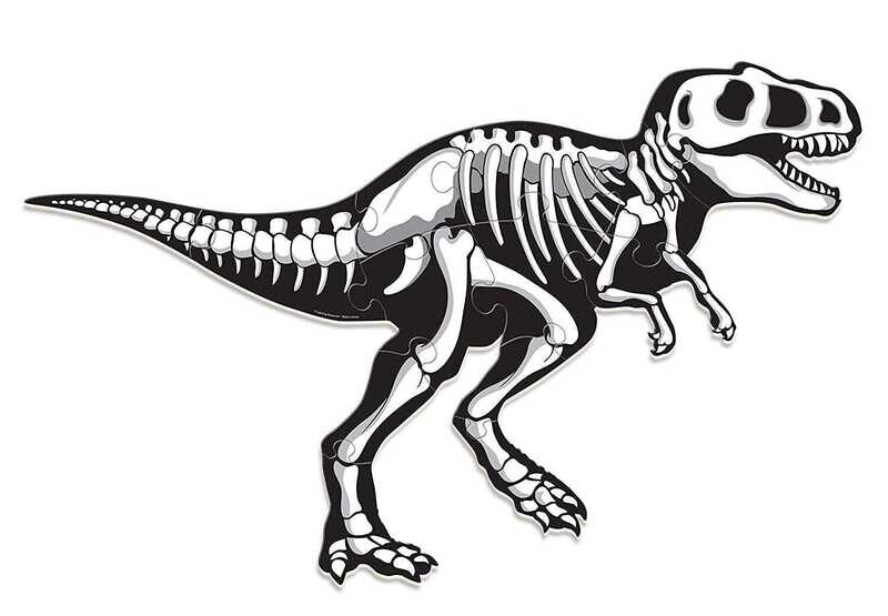 Rompecabezas gigante de T-REX - Jumbo Dinosaur Floor Puzzle T-Rex