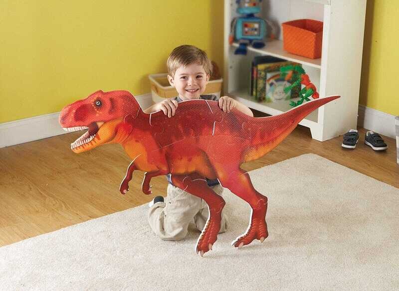 Rompecabezas gigante de T-REX - Jumbo Dinosaur Floor Puzzle T-Rex