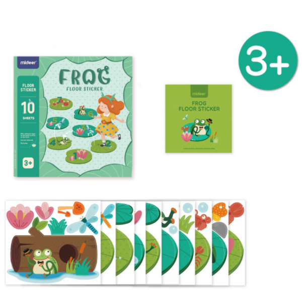 Sticker de piso - Frog Floor Sticker