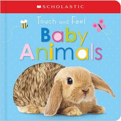 Libro de texturas -Touch And Feel Baby Animals