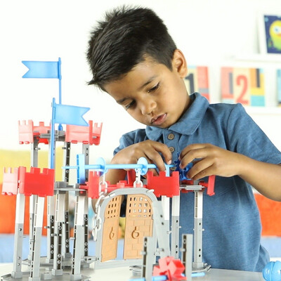 Castle Building Set - Set de ingeniería para diseñar y construir un castillo