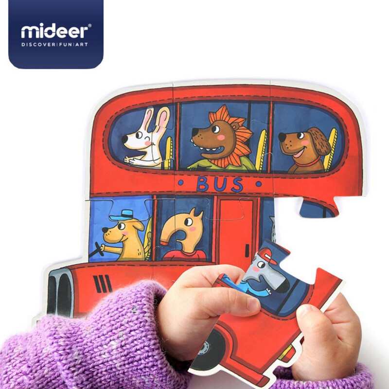 Mi primer rompecabezas: Medios de transporte