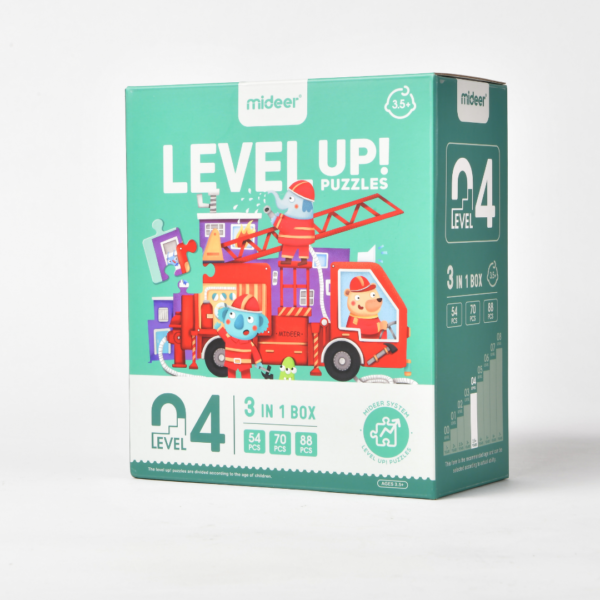 Rompecabezas Level Up 4, medios de transportes