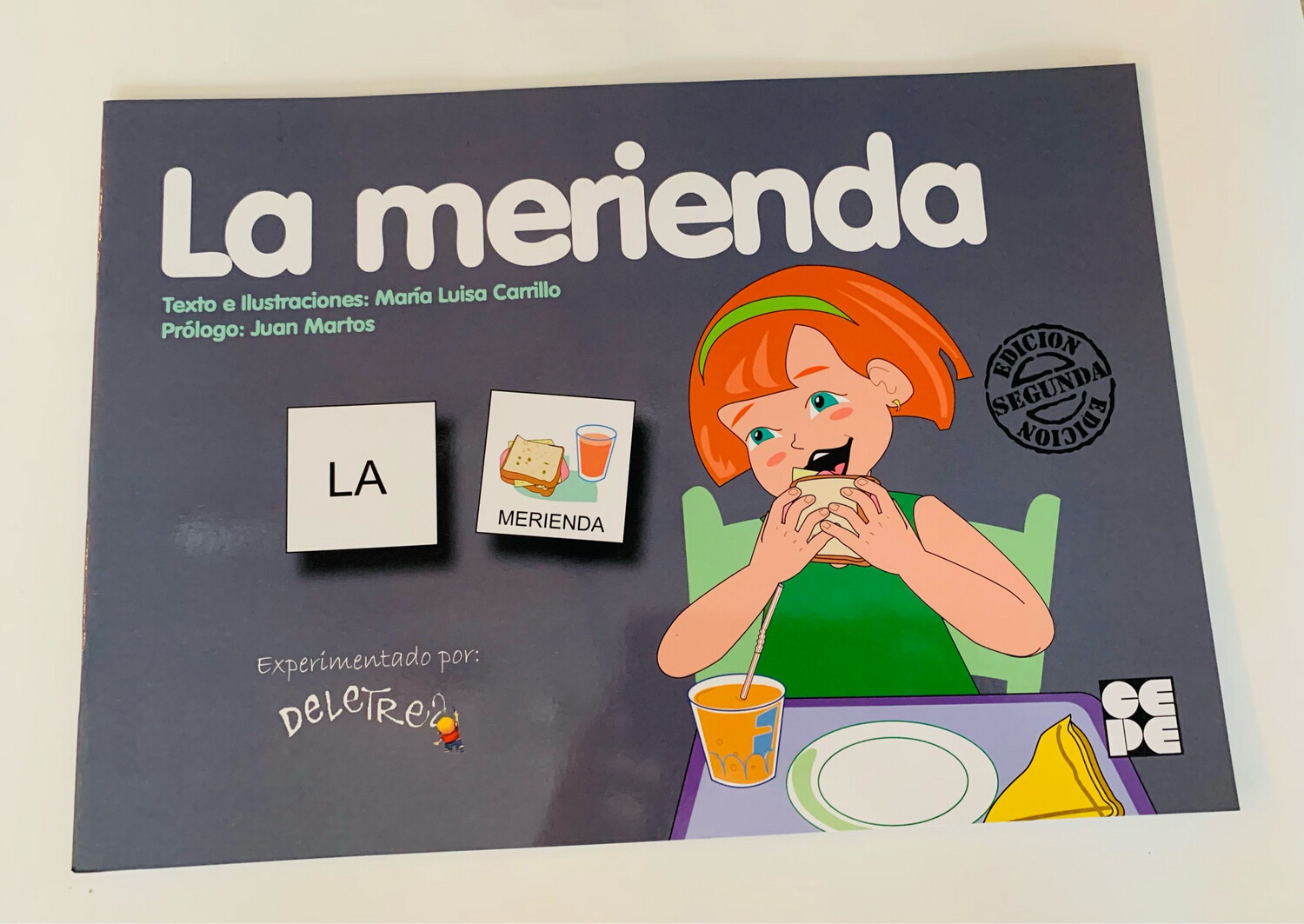 Colección Pictogramas, cuento: La merienda