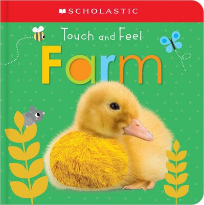 Libro de texturas -Touch and Feel Farm animals