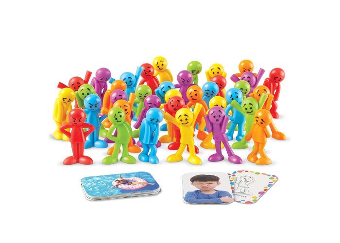 Feelings activity set- Juego de personitas con emociones distintas