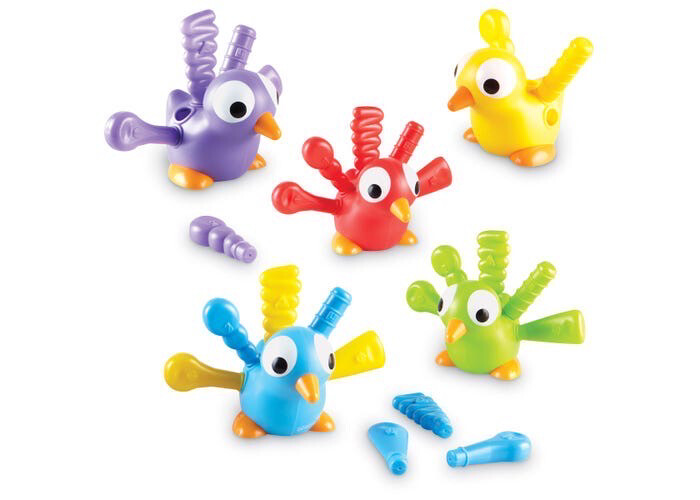 Fine Motor Peacock Pals- Bandada de pavos reales para practicar la motricidad fina