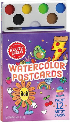 Watercolor postcards- postales con acuarelas para decorar