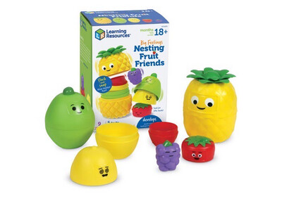 Big Feelings Nesting Fruit Friends- fiesta de frutas