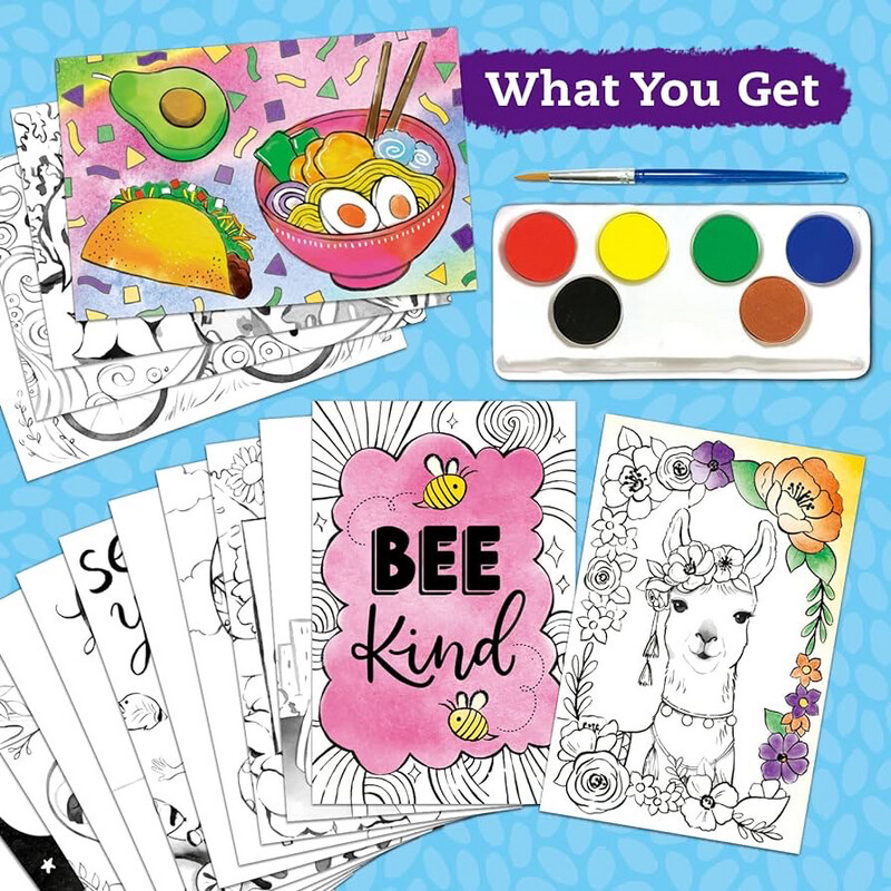 Watercolor wishes/ postales con acuarelas para decorar
