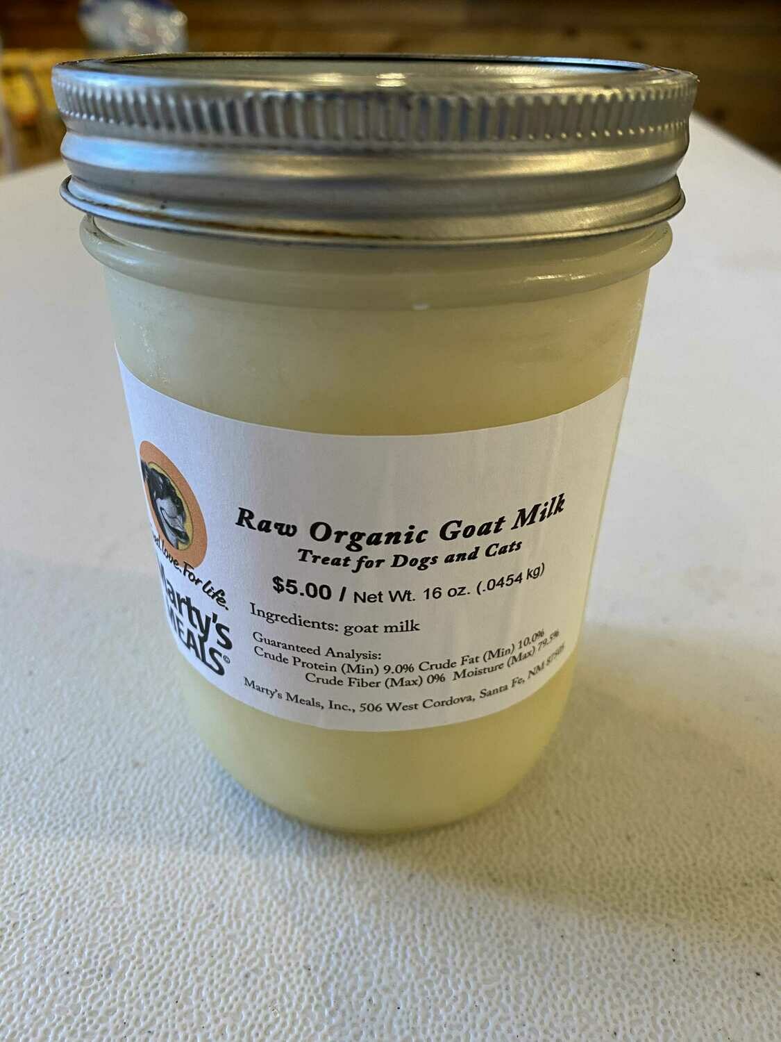 Raw Goat Milk Raw Goat Milk