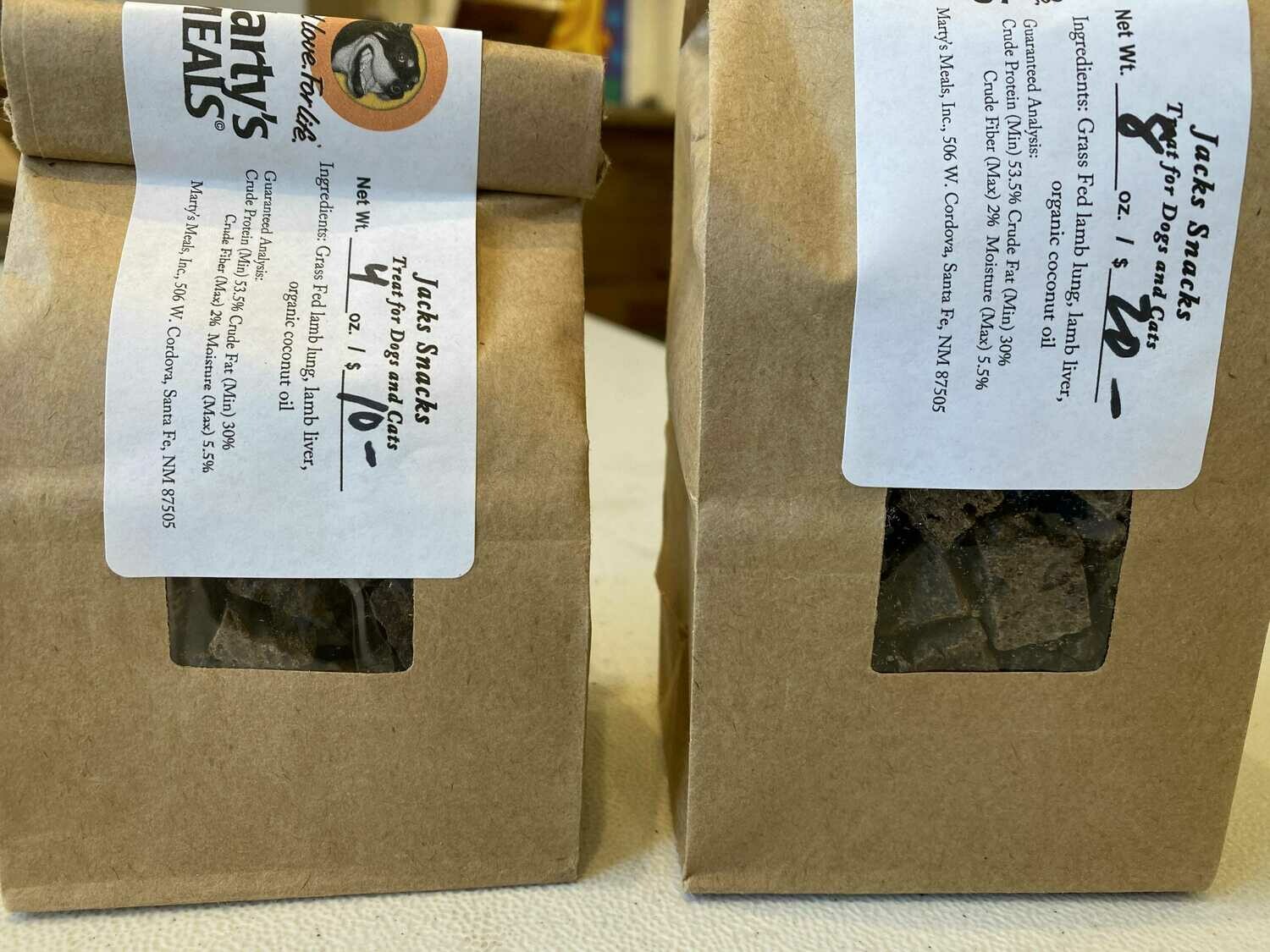 Jack's Snacks Lamb Heart/Lung/Liver Treats Jack's Snacks Lamb Heart/Lung/Liver Treats