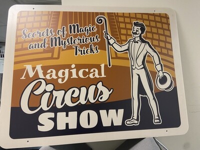 Circus Poster - Magician