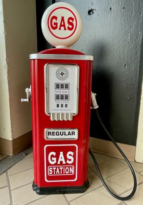 Playthings Gas Station Toy Gas Pump Replica
