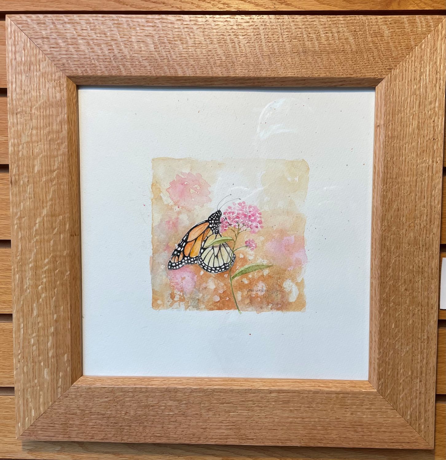 &quot;Monarch &amp; Milkweed&quot;