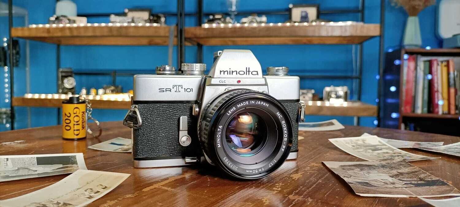 Minolta SRT101 + MC Rokkor - PF 50mm f:1.7