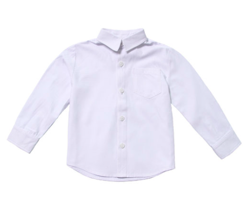Fore!!! Button Up Shirt - White