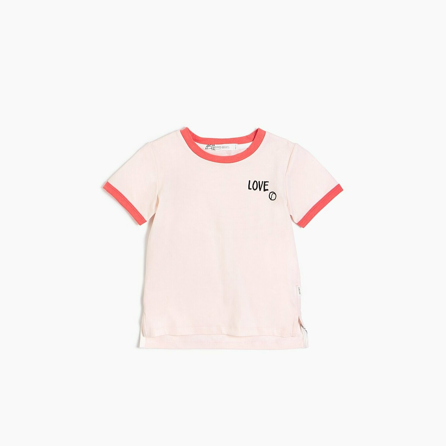 Miles "Love" Racquet Shirt - Pink