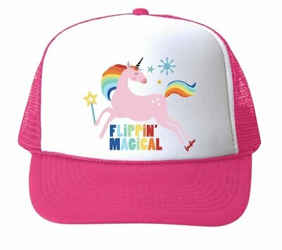 Bubu "Flippin' Magical" Trucker Hat - Pink